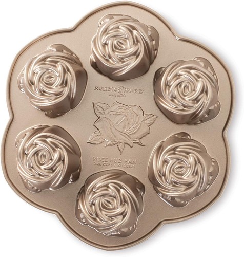 Nordic ware rose bud pan - nordic,