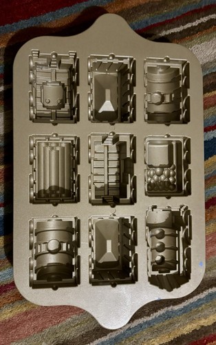 Train cake pan - train,