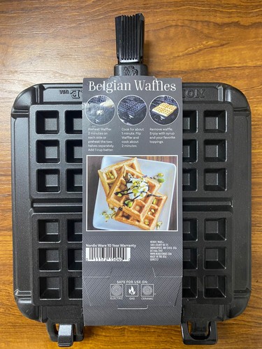 Nordic ware stove - top, belgian