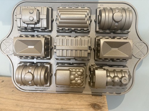 Nordic ware train cake tin - cake,